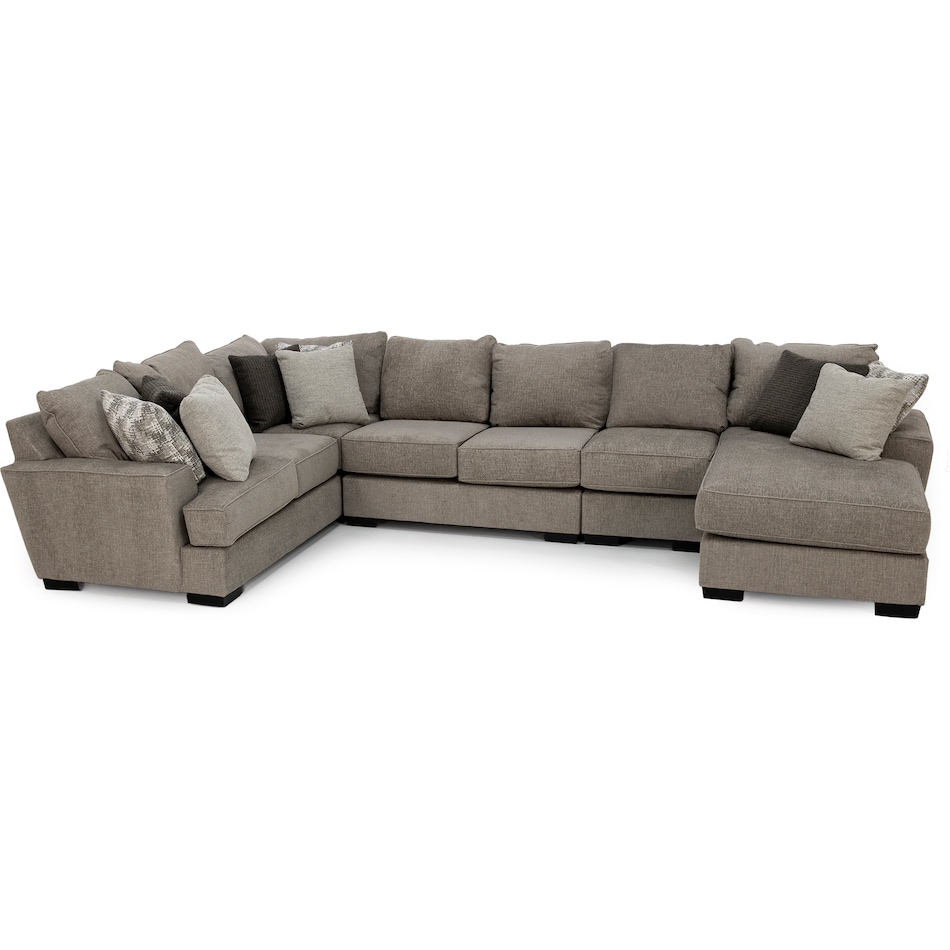 mndc grey sta fab sectional pieces pkg  