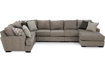 mndc grey sta fab sectional pieces pkg  