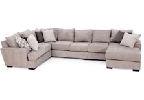 mndc grey sta fab sectional pieces pkg  