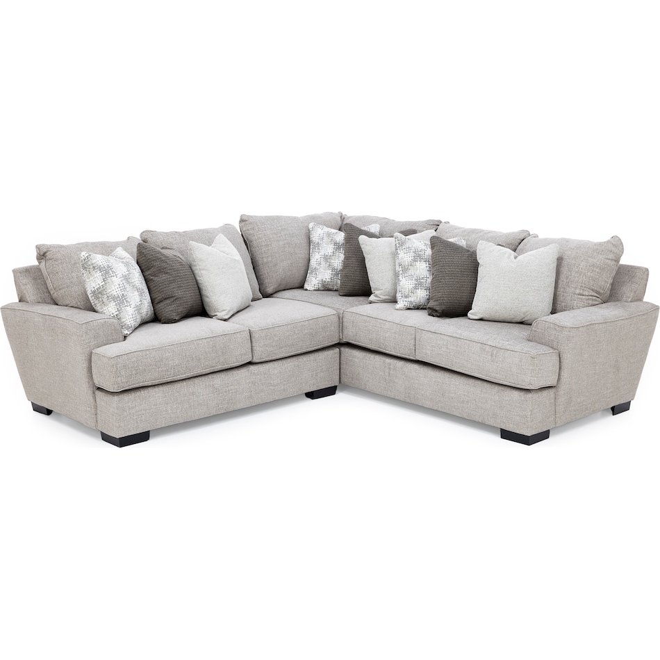 mndc grey sta fab sectional pieces pkg  