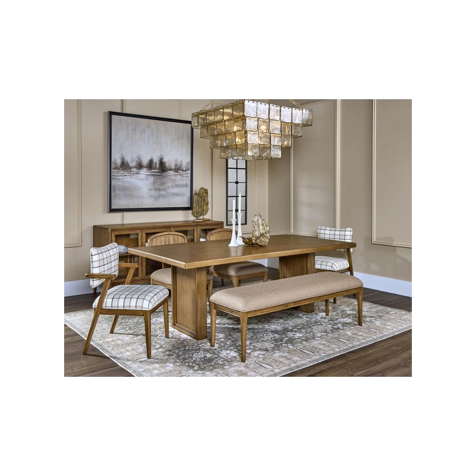 modu beige inch standard seat height bench   