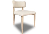 modu beige inch standard seat height side chair   