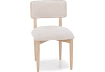 modu beige inch standard seat height side chair   