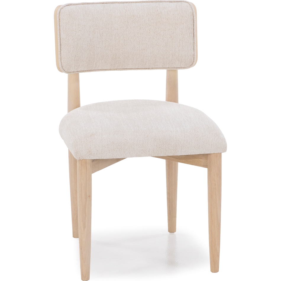 modu beige inch standard seat height side chair   