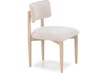 modu beige inch standard seat height side chair   