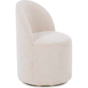 Opal Swivel Curve Chair