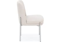 modu beige inch standard seat height side chair   