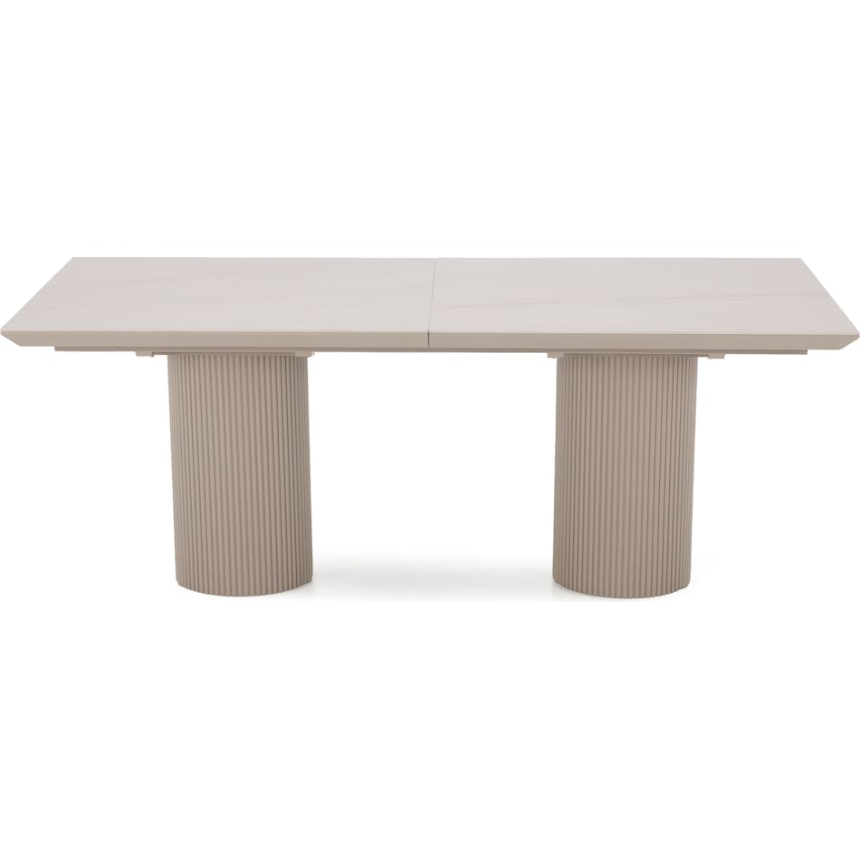 modu beige inch standard height rectangle pk  