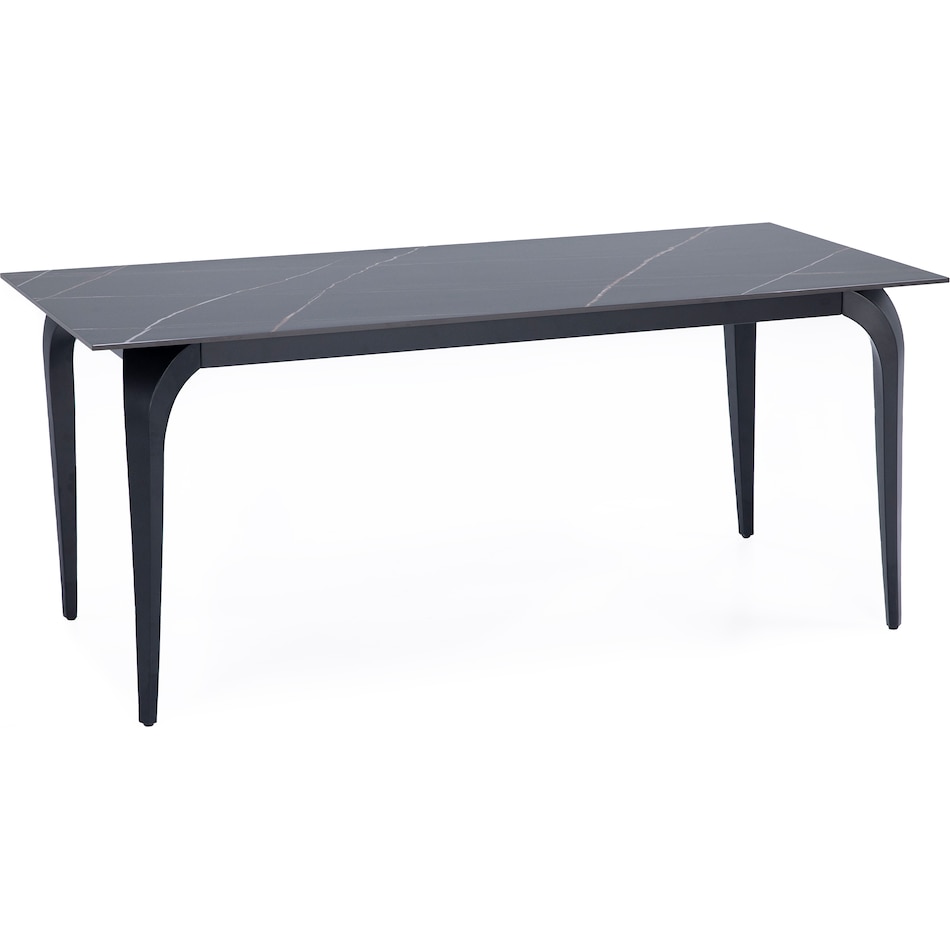 modu black inch standard height rectangle   