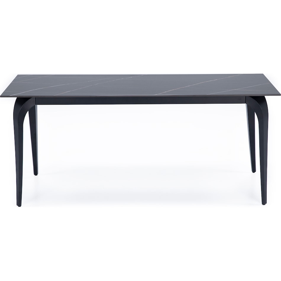 modu black inch standard height rectangle   