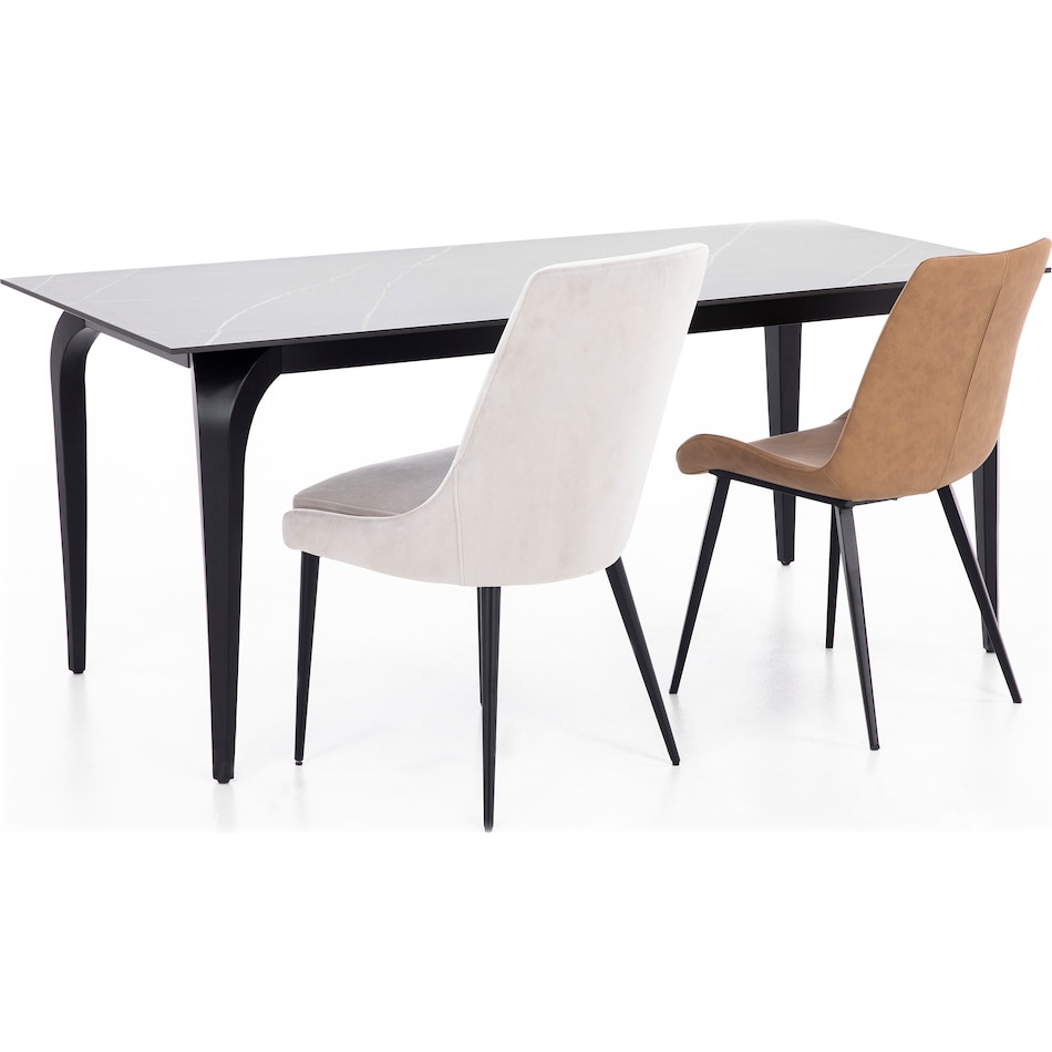 modu black inch standard height rectangle   