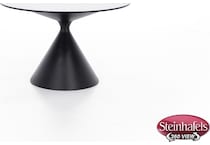 modu black inch standard height round oval  image t  