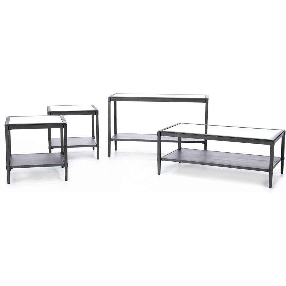 modu black cocktail table gordo  