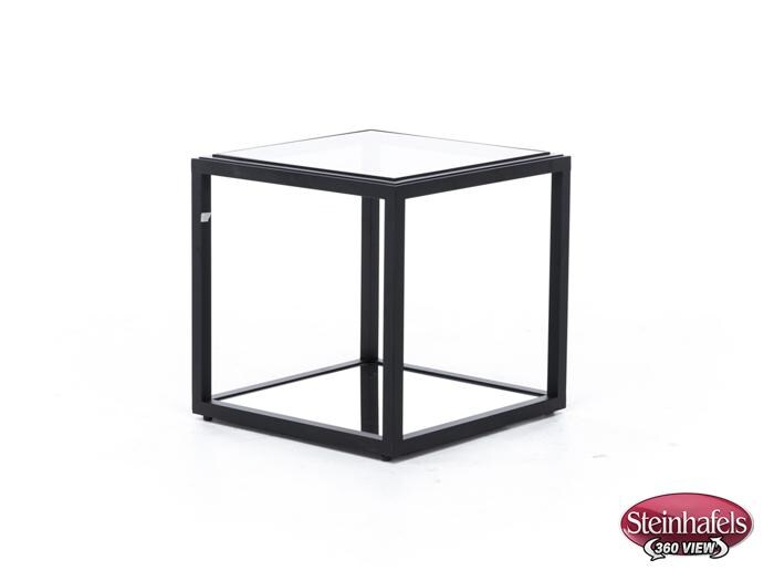 modu black end table  image ellis  