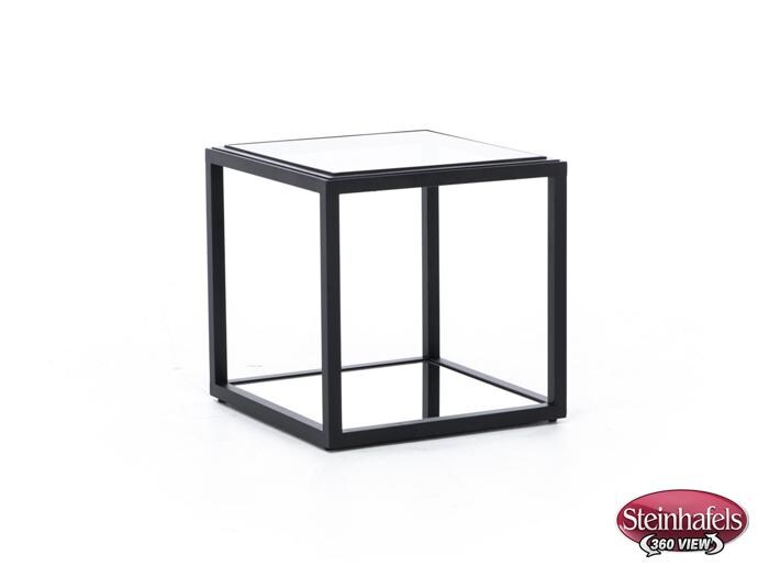 modu black end table  image ellis  