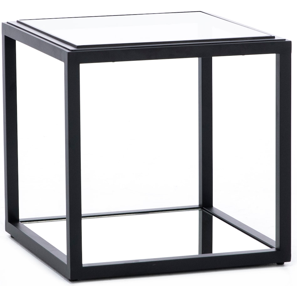 modu black end table ellis  