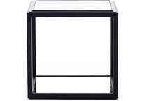 modu black end table ellis  