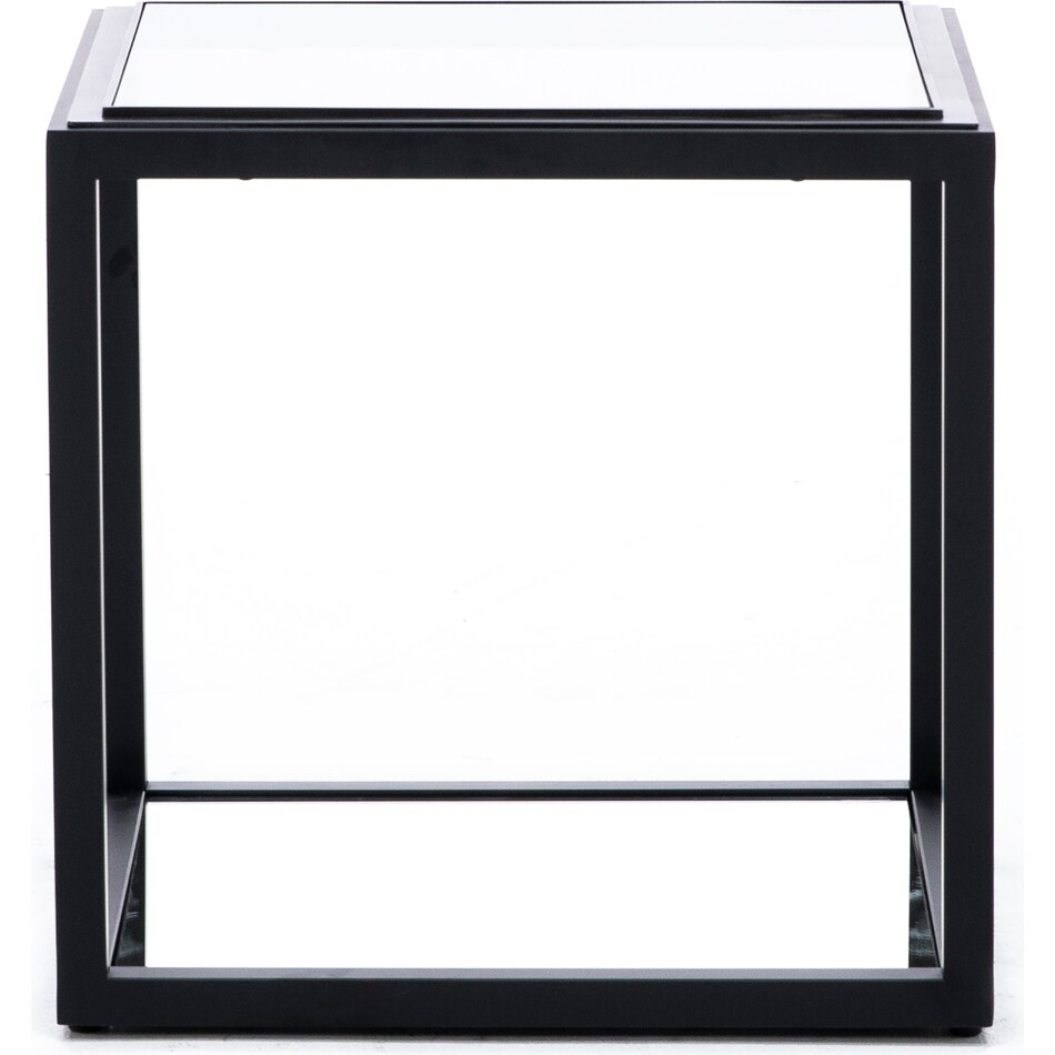 modu black end table ellis  