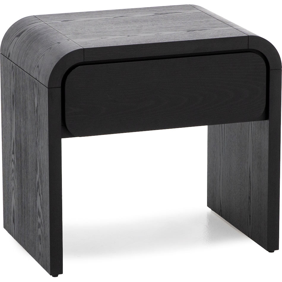 modu black single drawer   