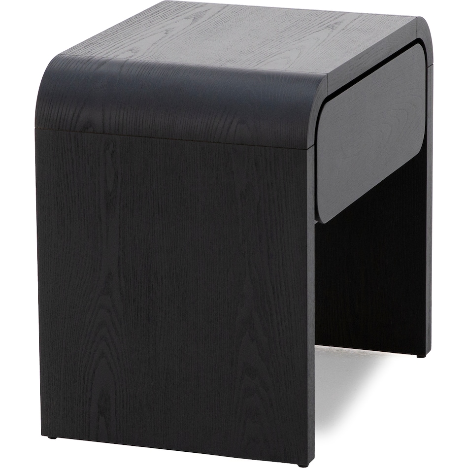 modu black single drawer   