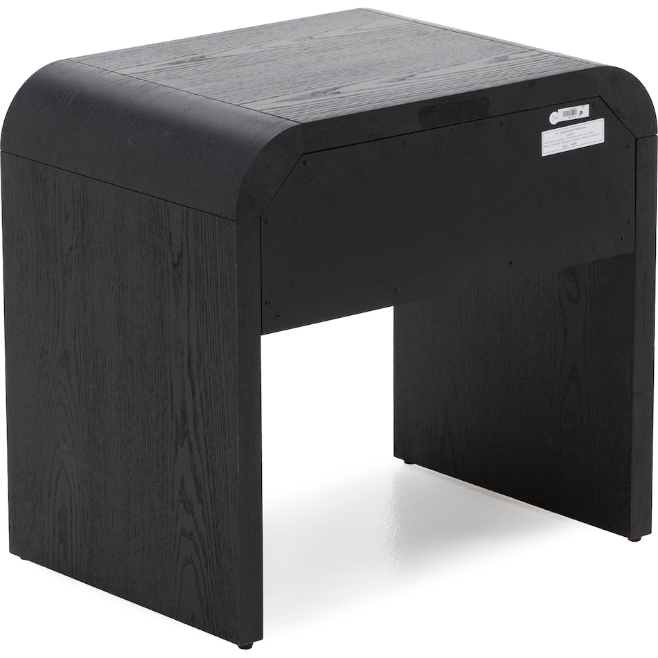 modu black single drawer   