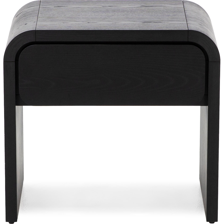 modu black single drawer   