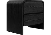 modu black two drawer   