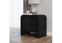 modu black two drawer   
