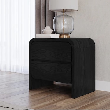 Milan Two Drawers Nightstand