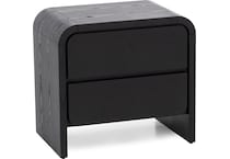 modu black two drawer   