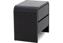 modu black two drawer   