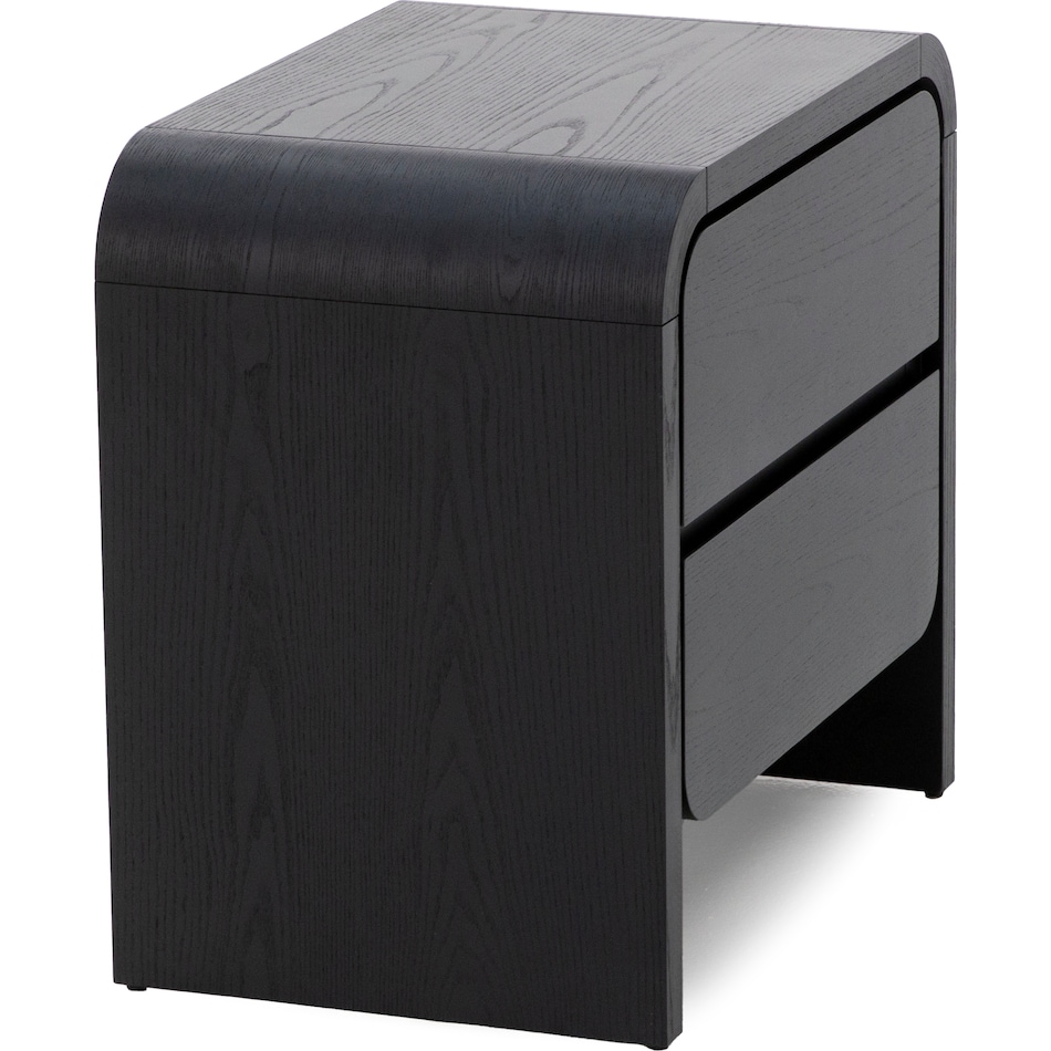 modu black two drawer   