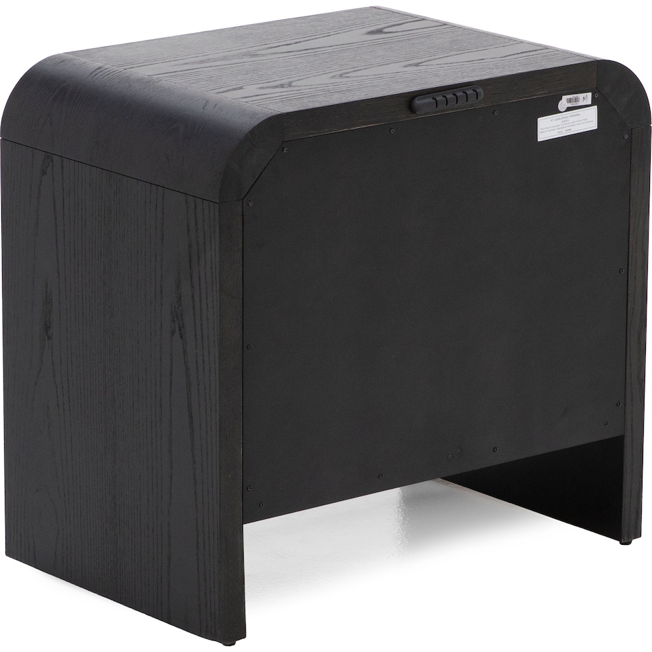 modu black two drawer   