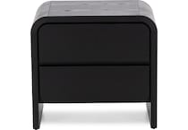modu black two drawer   