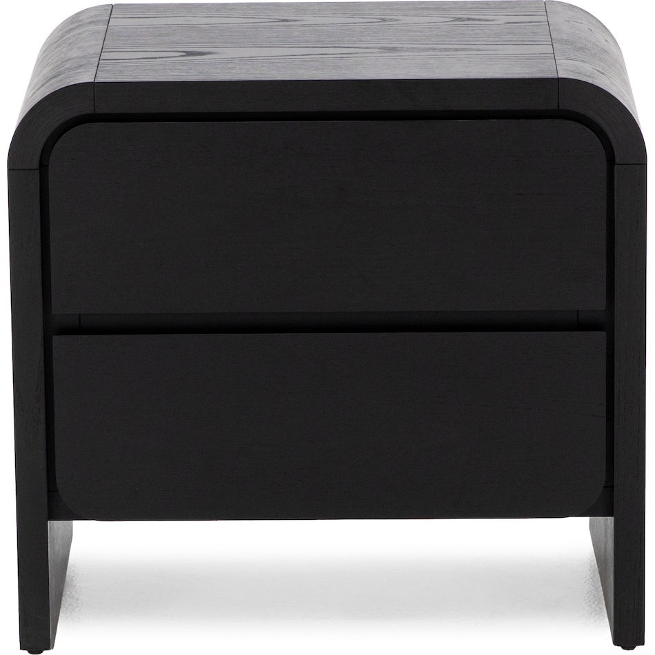 modu black two drawer   
