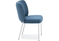 modu blue inch standard seat height side chair   