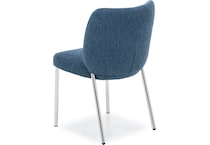 modu blue inch standard seat height side chair   