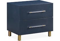 modu blue two drawer   