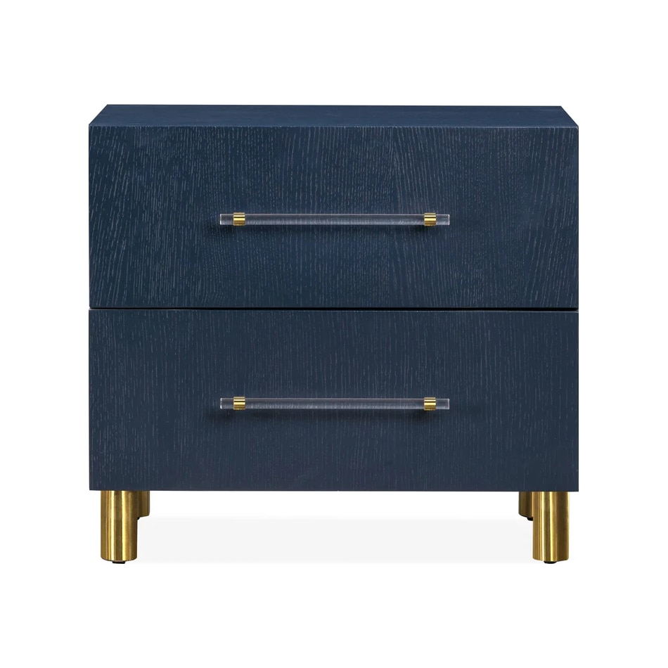 modu blue two drawer   