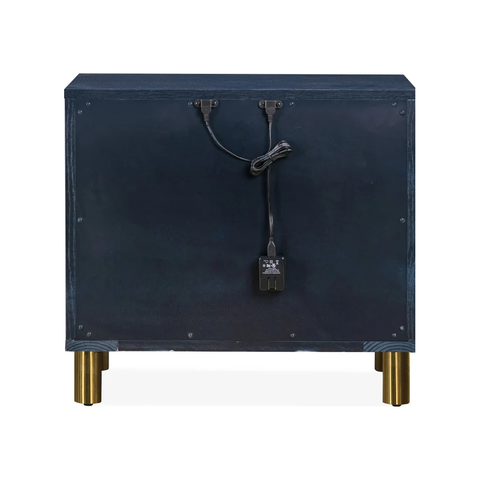 modu blue two drawer   
