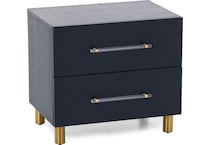 modu blue two drawer   