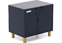 modu blue two drawer   