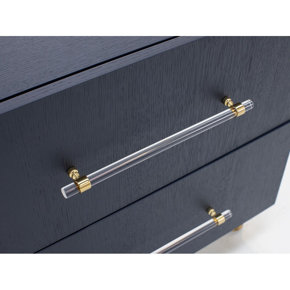 modu blue two drawer   