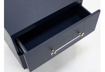 modu blue two drawer   