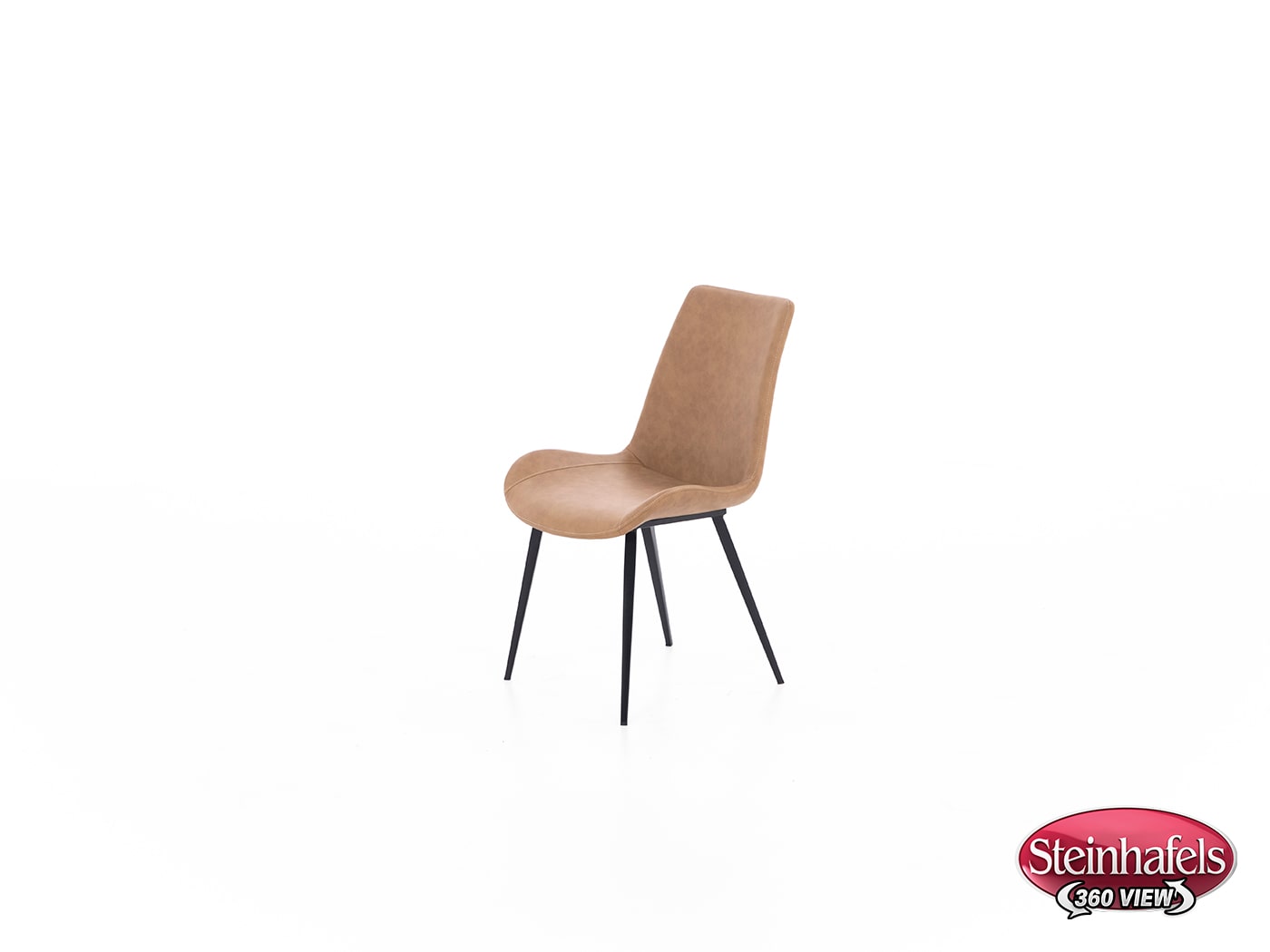 modu brown inch standard seat height side chair  image   
