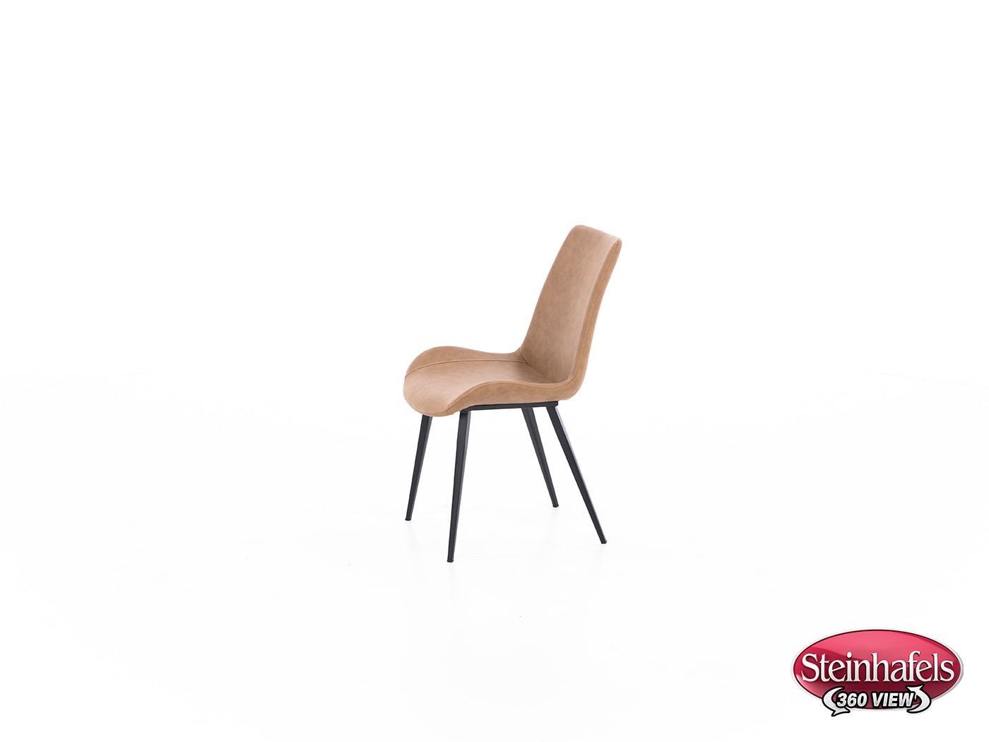 modu brown inch standard seat height side chair  image   