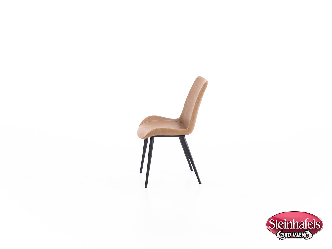 modu brown inch standard seat height side chair  image   