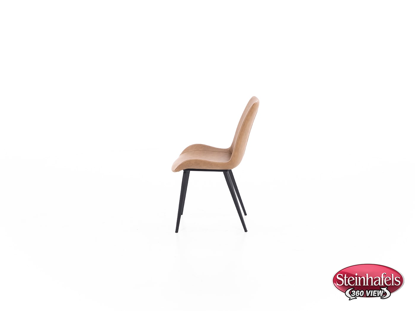 modu brown inch standard seat height side chair  image   