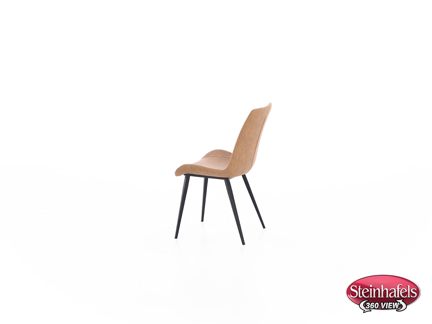 modu brown inch standard seat height side chair  image   