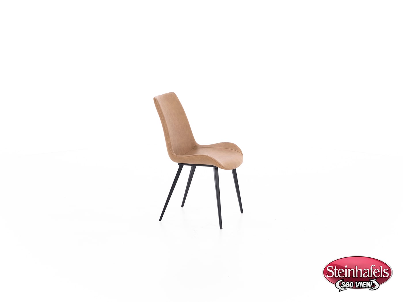 modu brown inch standard seat height side chair  image   